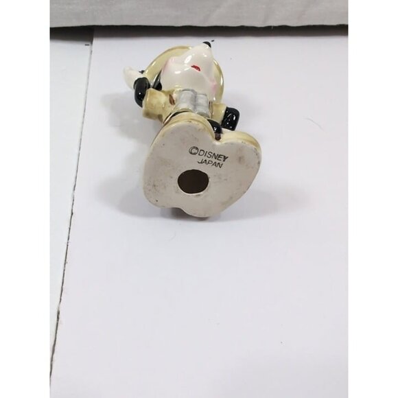Vintage Disney Japan Minnie Mouse Ceramic Figurine Listening Binoculars Safari - Picture 6 of 6